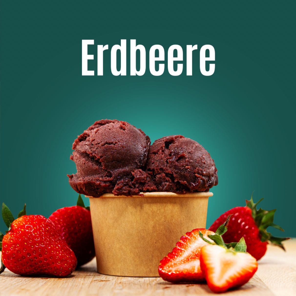 Erdbeer-Spirulina Ice